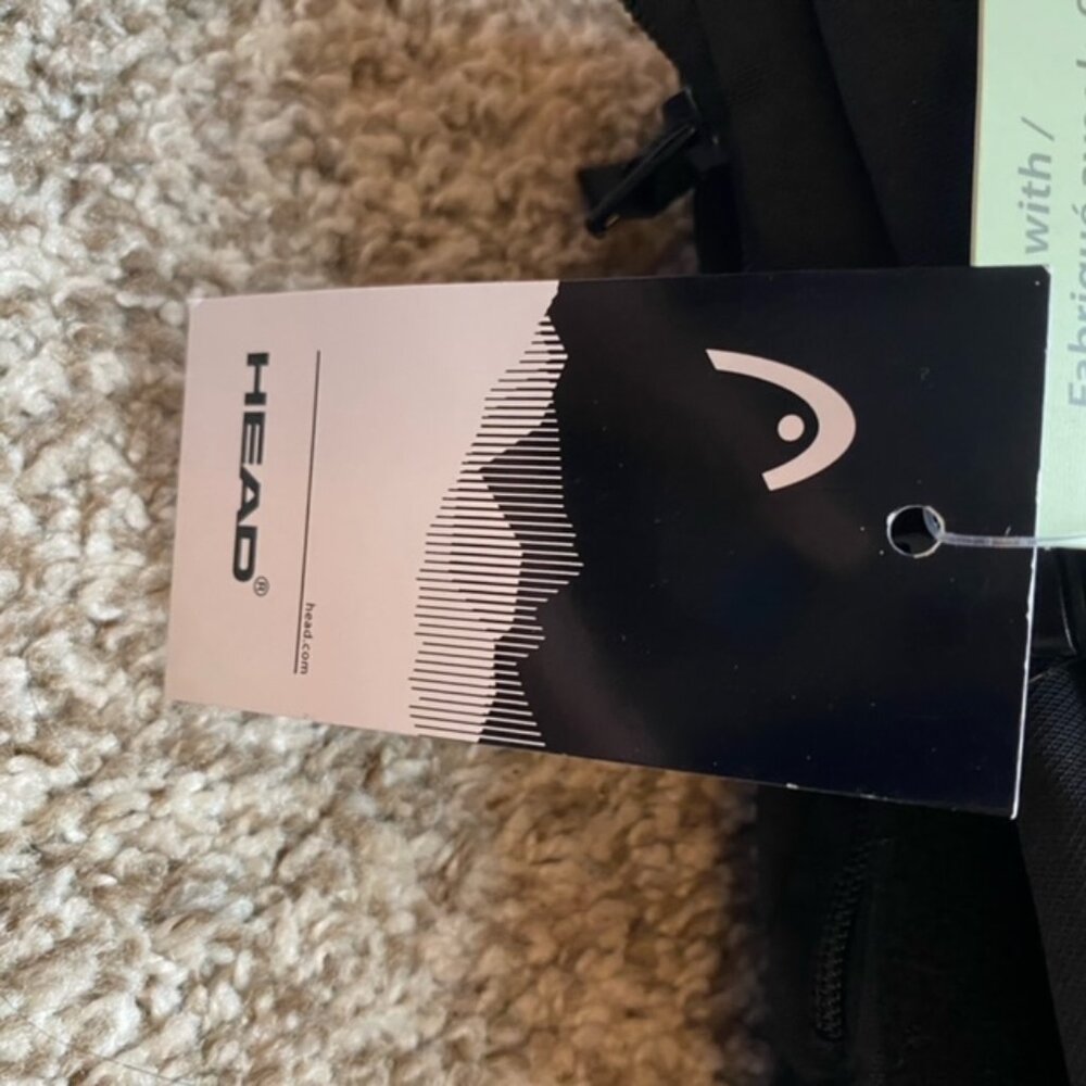 NWT Head Junior Ski Mittens Winter Gear Insulation Gloves Black Zip Size S/P - Picture 4 of 7